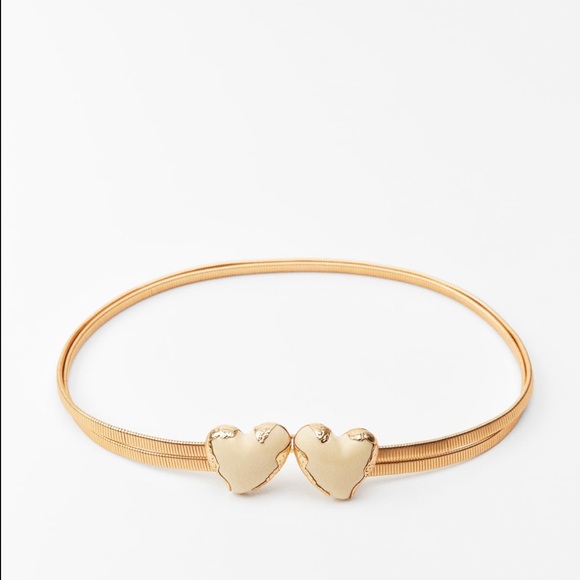 ZARA HEARTS STRETCH BELT - Picture 4 of 4
